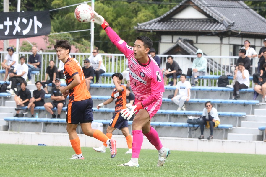 桐蔭横浜大の谷合善祇【写真：安藤隆人】