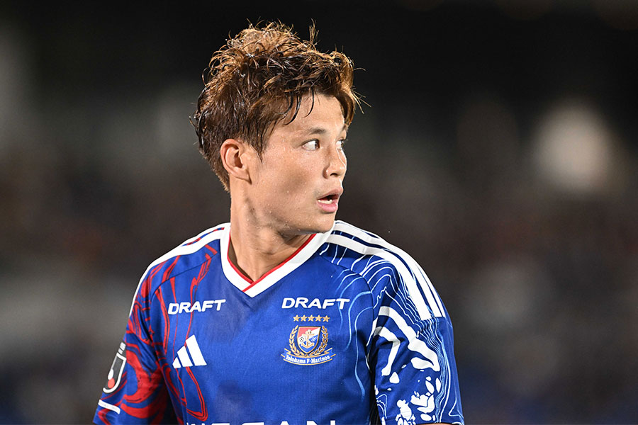 柏戦で先制ゴールを決めた宮市亮【写真:徳原隆元】