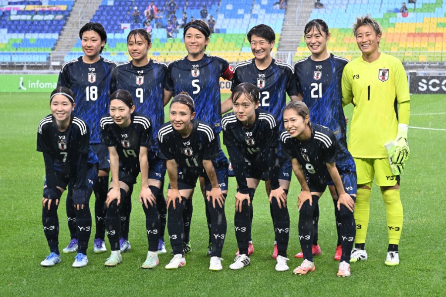 アジア大会に臨むなでしこジャパンのメンバーの背番号を発表【写真:徳原隆元】
