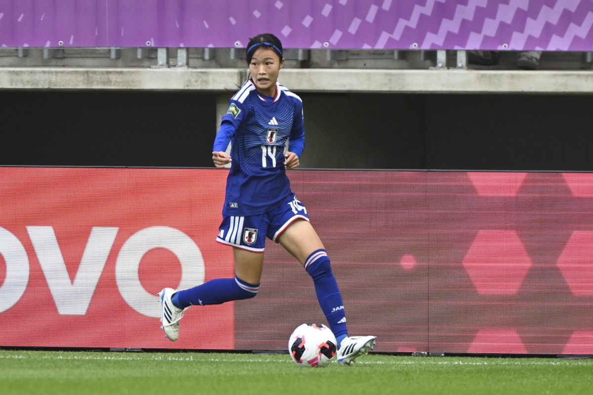 U-20女子日本代表の眞城美春【写真:ZUMA Press/アフロ】
