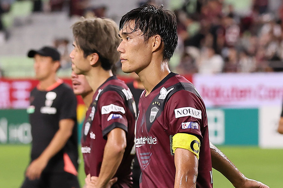 柏戦に出場した神戸・山川哲史【写真：柳瀬心祐】