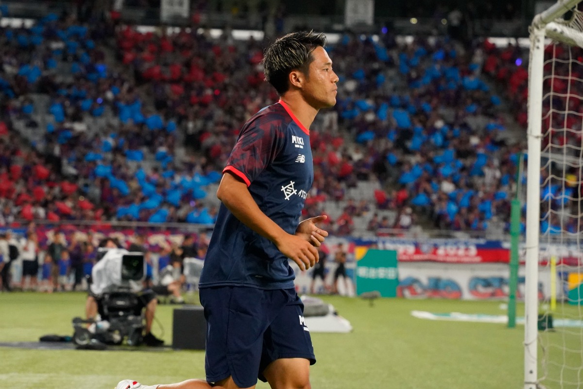 FC東京からG大阪に完全移籍した小柏剛【写真:増田美咲】