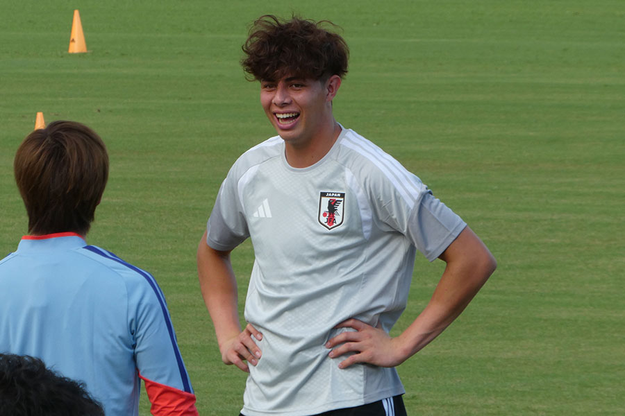 ピサノアレクサンドレ幸冬堀尾がアジア大会に挑む【写真：FOOTBALL ZONE編集部】