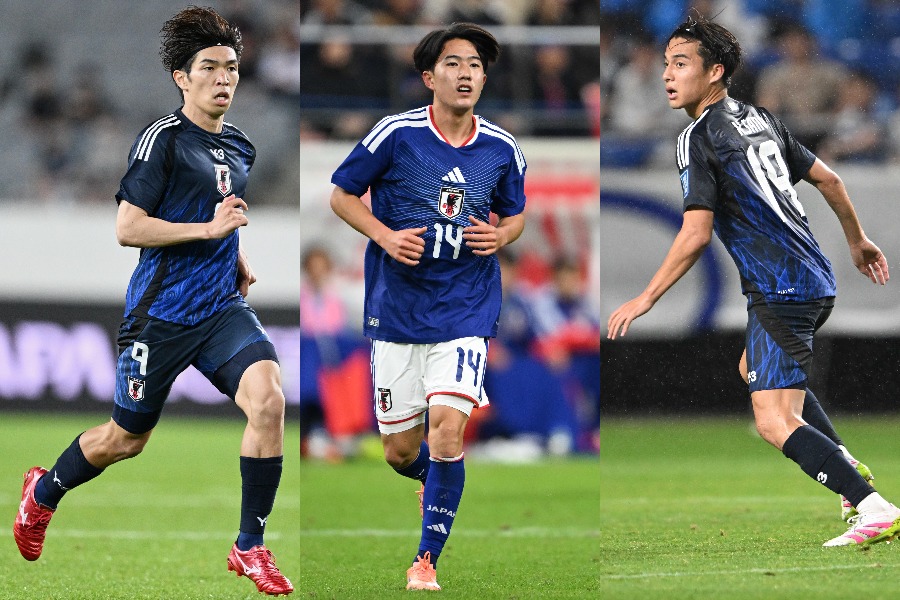 森保ジャパンの若手戦力の台頭に期待【写真:徳原隆元&松尾/アフロスポーツ】