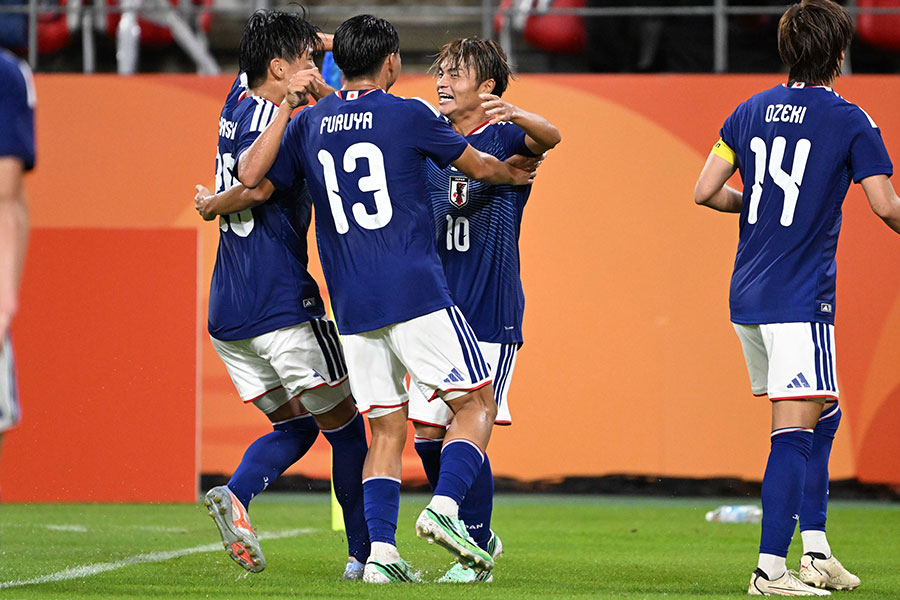 日本が初戦で勝利【写真:徳原隆元】