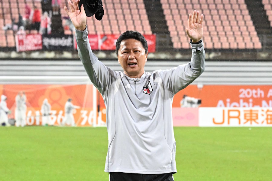 日本代表を率いる大岩剛監督【写真:徳原隆元】