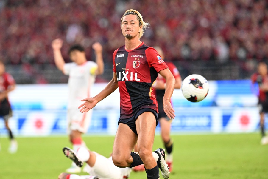 鹿島の鈴木優磨【写真:徳原隆元】