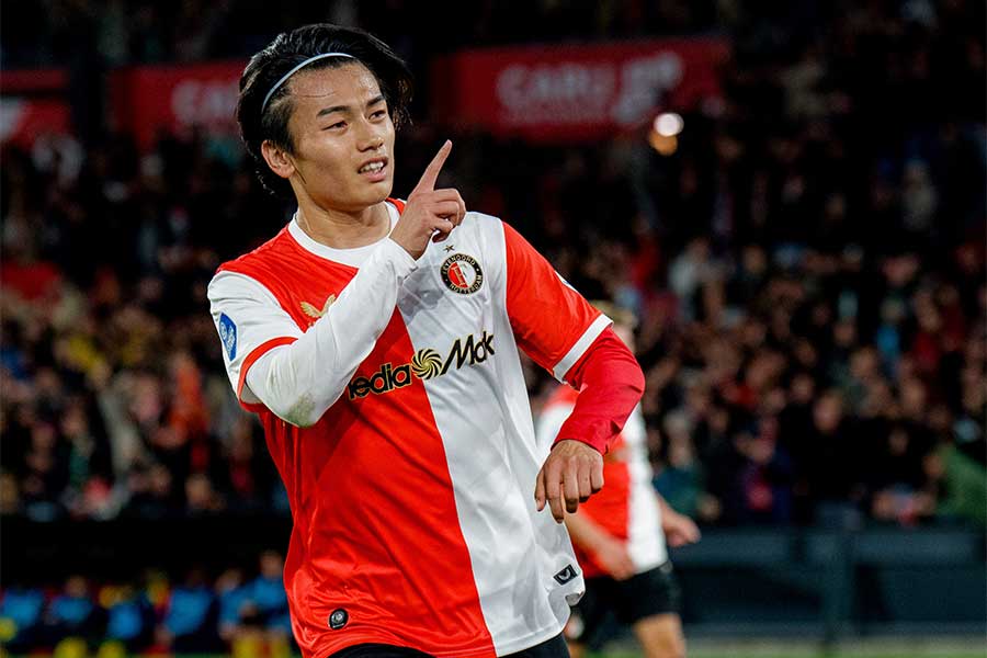 フェイエノールトの上田綺世【写真：Pro Shots/アフロ】