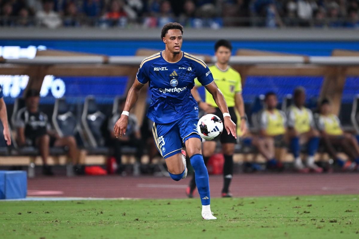 町田のテテ・イェンギがACL2でゴールを決めた【写真：徳原隆元】