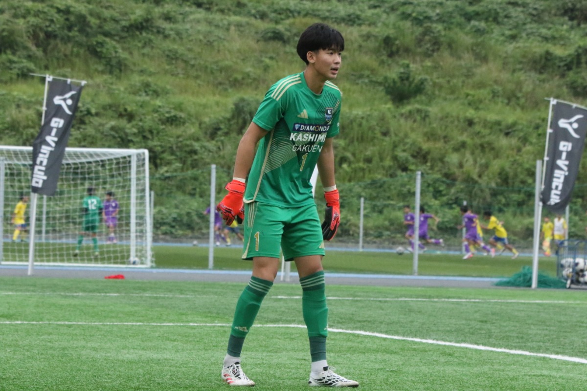 鹿島学園のプムラピー・スリブンヤコ【写真：安藤隆人】