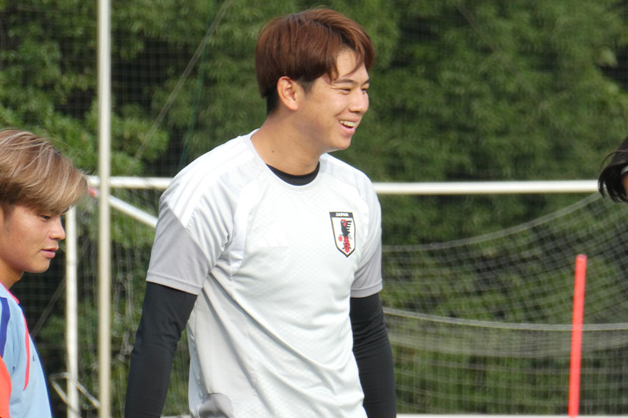 U-21日本代表の荒木琉偉【写真:FOOTBALL ZONE編集部】