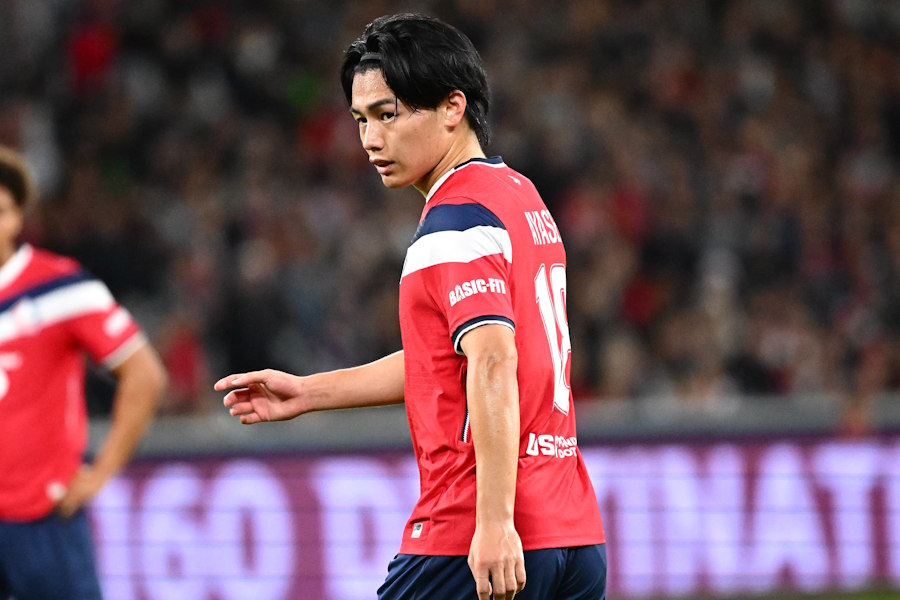 リールの上田綺世【写真:L'EQUIPE/アフロ】