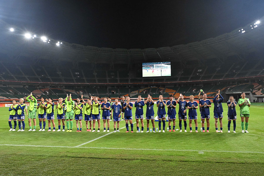なでしこジャパンが3試合で20ゴール無失点【写真:徳原隆元】