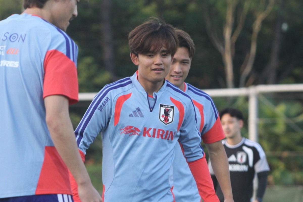 久保建英が現在のコンディションについて言及した【写真:FOOTBALL ZONE編集部 】
