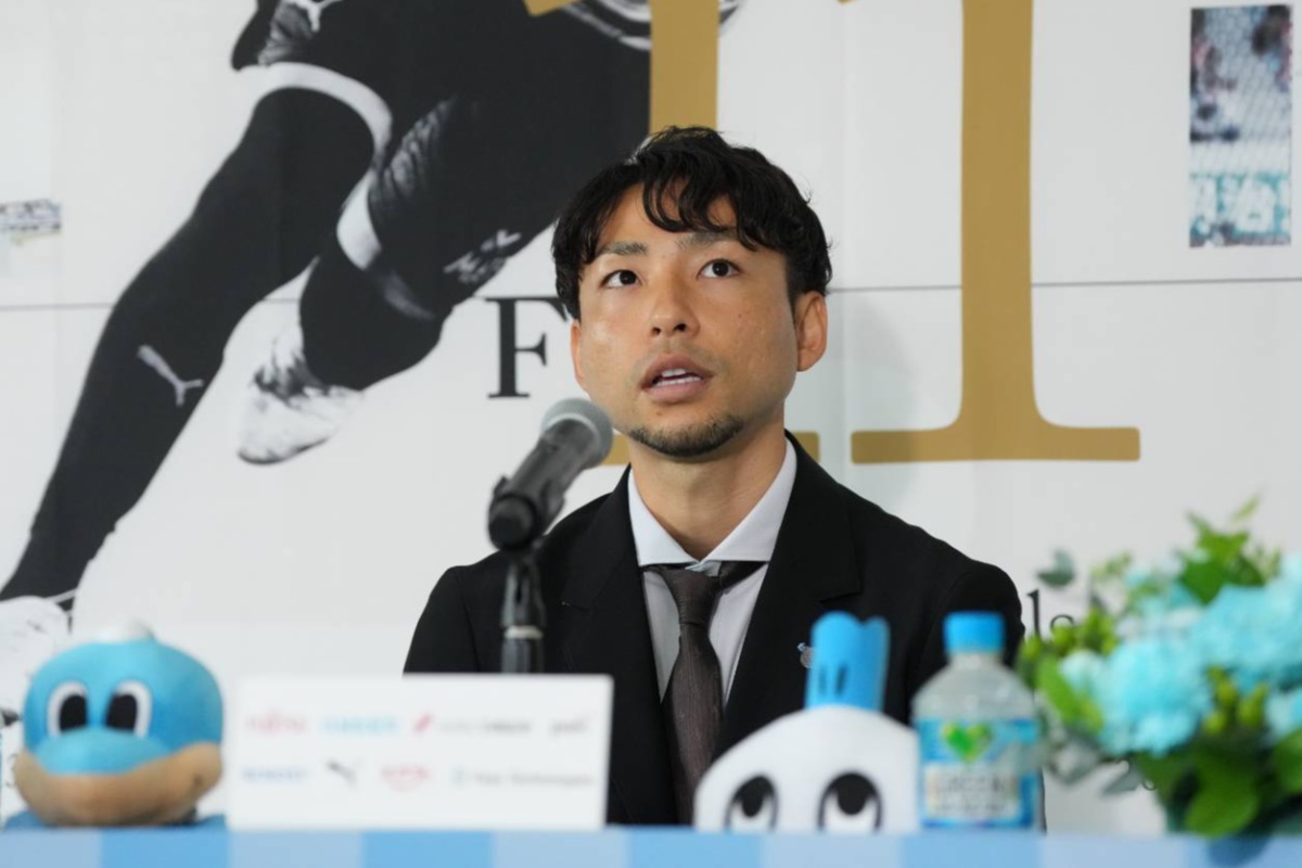 川崎の小林悠が引退を発表した【写真：井上学】