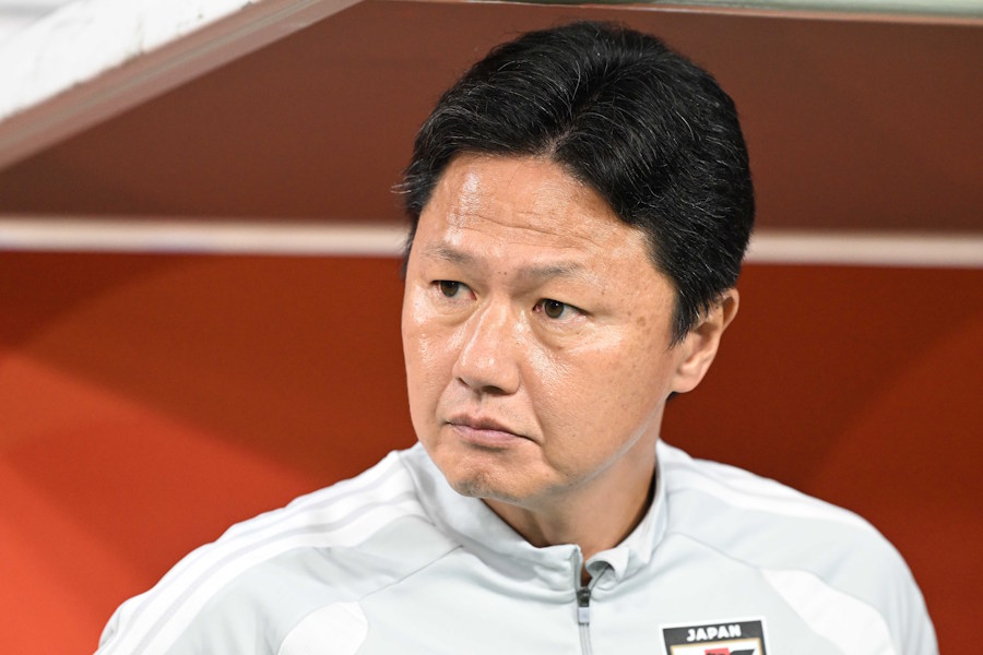 日本の大岩剛監督【写真：徳原隆元】