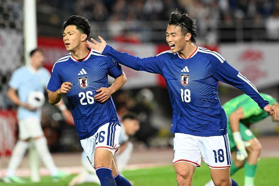 日本が3-1で勝利した【写真:徳原隆元】