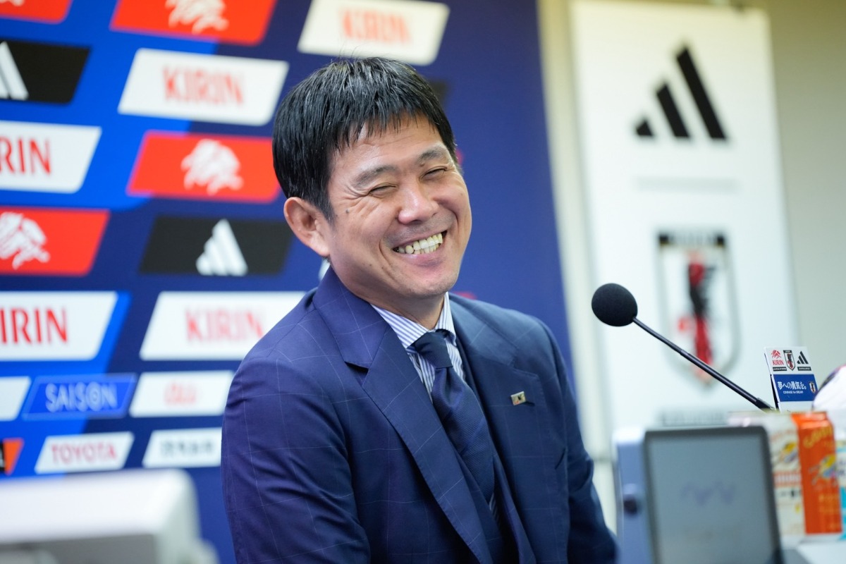日本代表の森保一監督【写真：増田美咲】