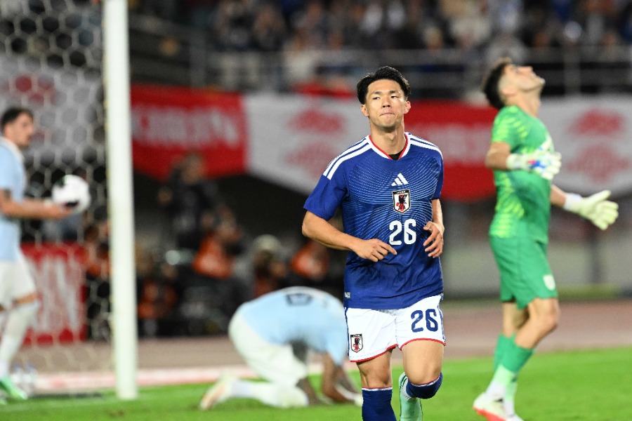 日本代表の塩貝健人【写真：徳原隆元】