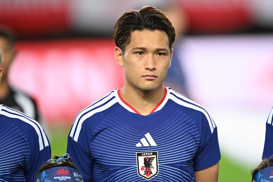 日本代表の松木玖生【写真:徳原隆元】