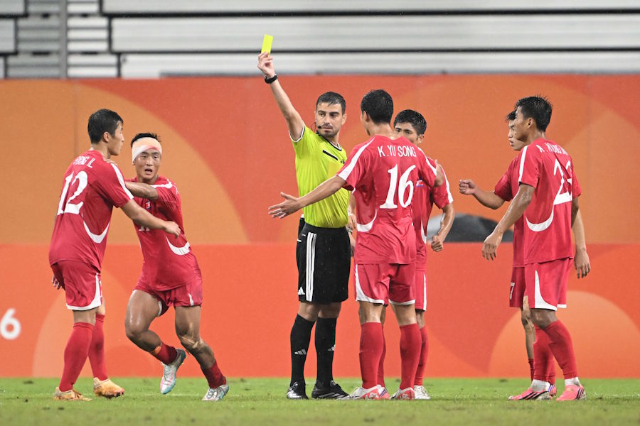 日本と北朝鮮が準々決勝で対戦【写真：徳原隆元】