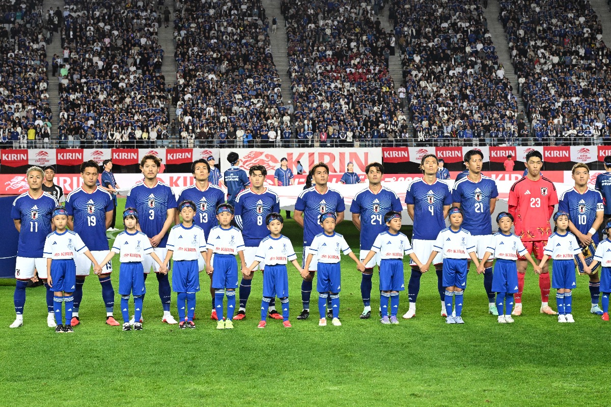 日本代表はベネズエラと対戦【写真:徳原隆元】