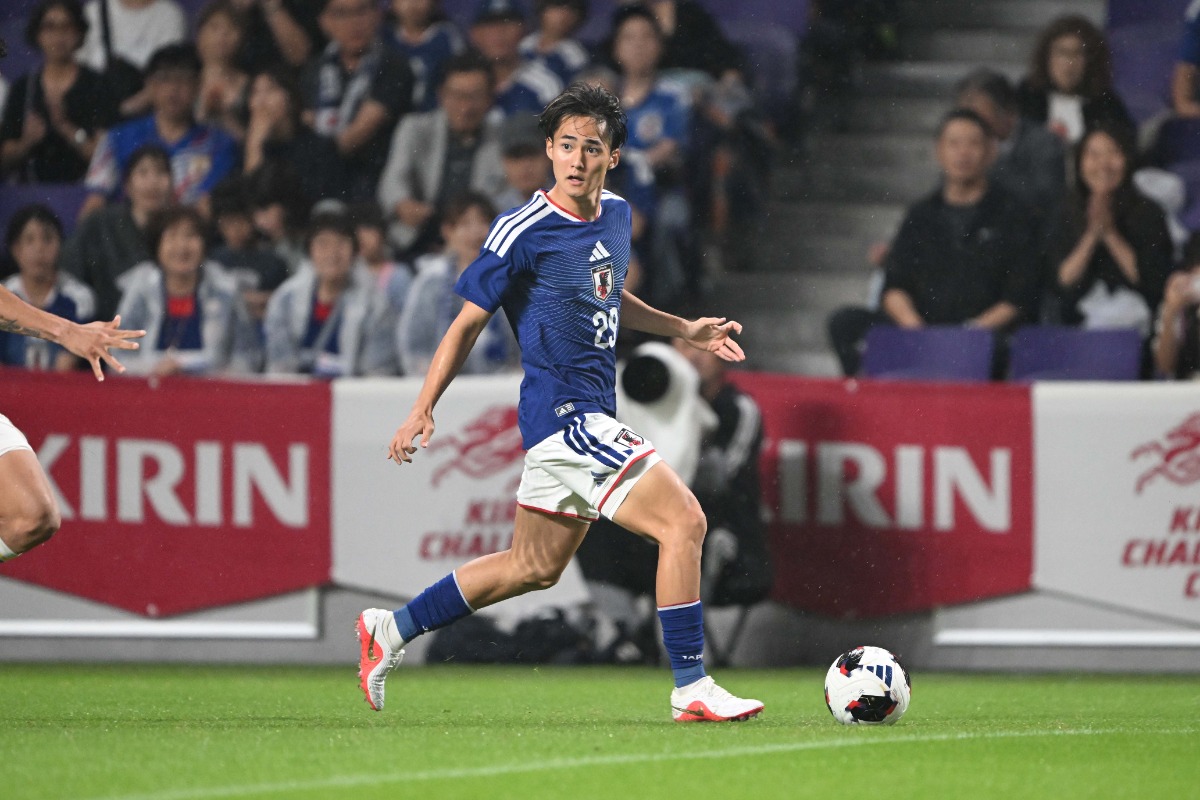 日本代表の齋藤俊輔【写真:徳原隆元】