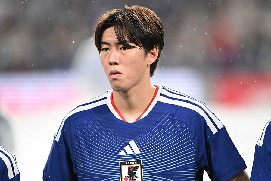 日本代表の熊坂光希【写真：徳原隆元】