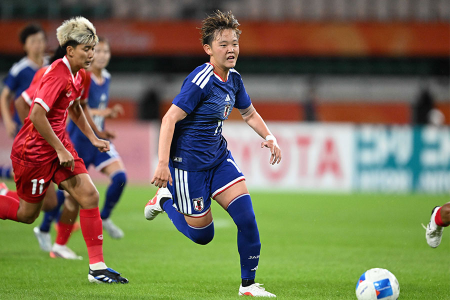 なでしこジャパンが韓国代表と対戦する【写真:徳原隆元】