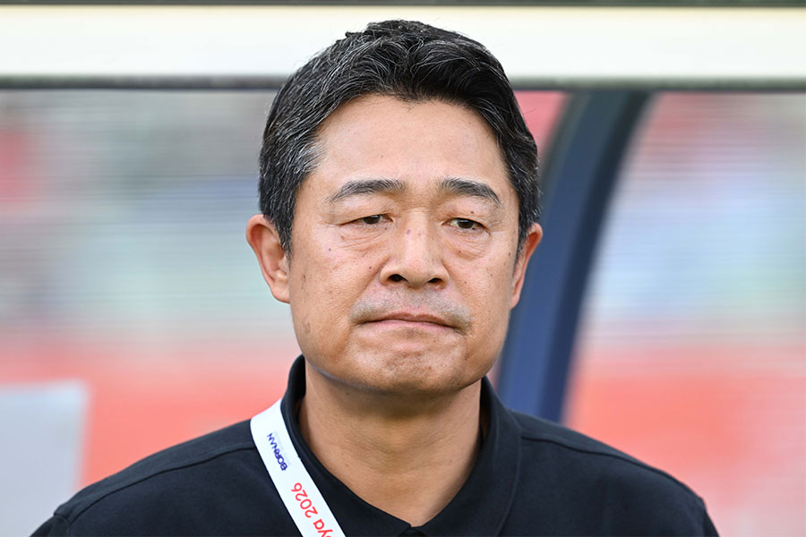 韓国のイ・ミンソン監督【写真：徳原隆元】