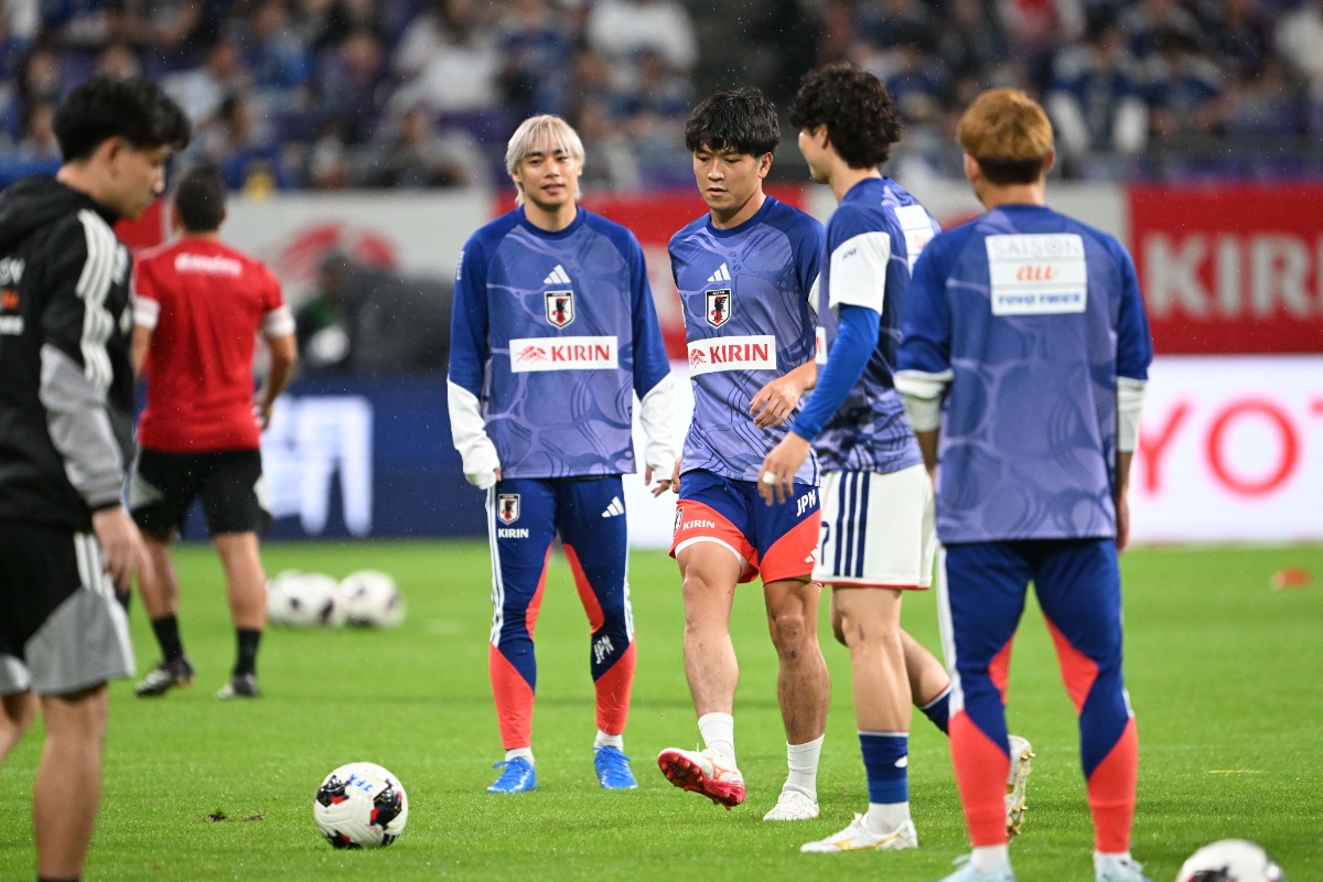 日本代表のスタメンが発表された【写真:徳原隆元】