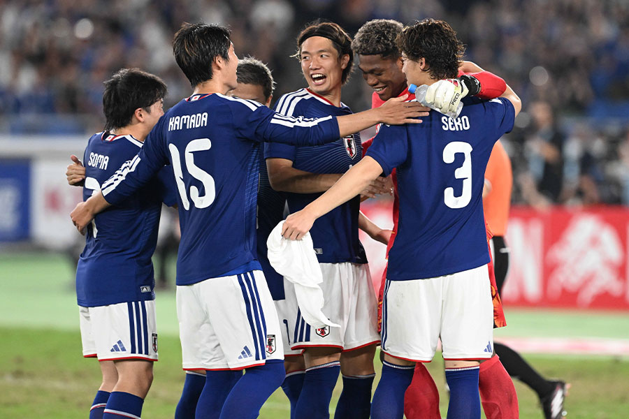 日本がPK戦の末に勝利した【写真:徳原隆元】