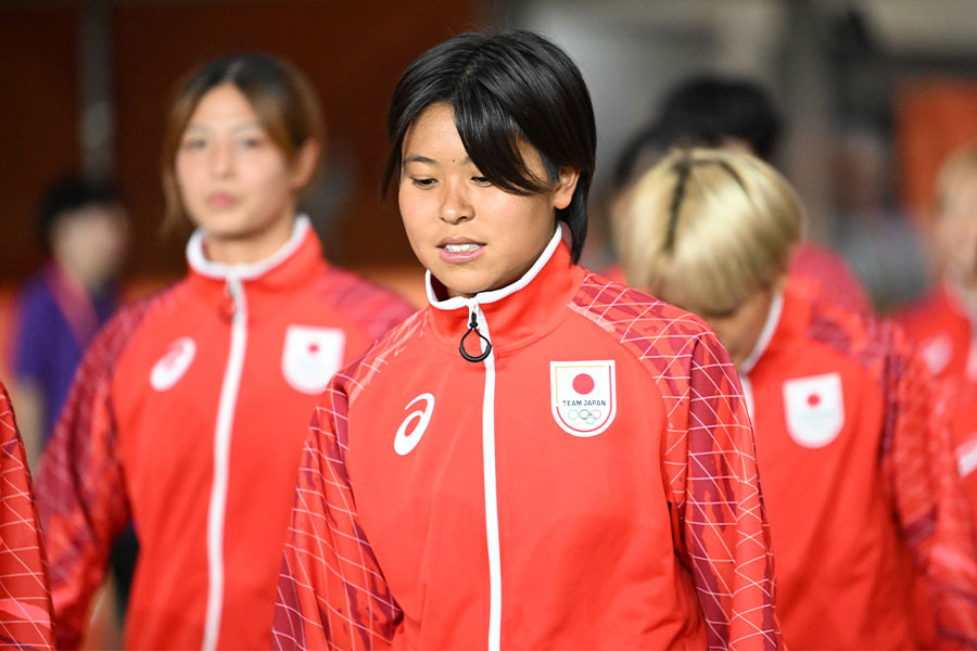 決勝戦に先発出場した大箸桜子【写真:徳原隆元】