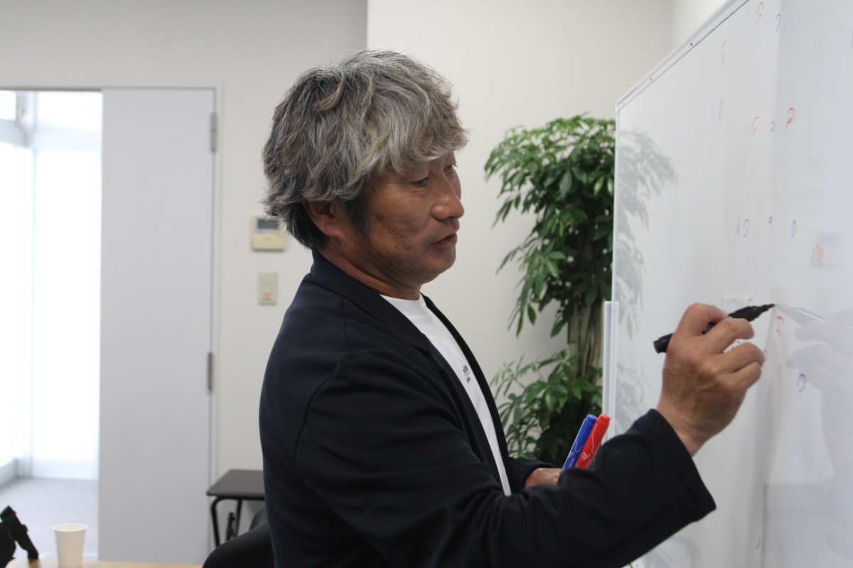 ジュビロ磐田U-21監督兼U-18監督の安間貴義氏【写真:井上信太郎】