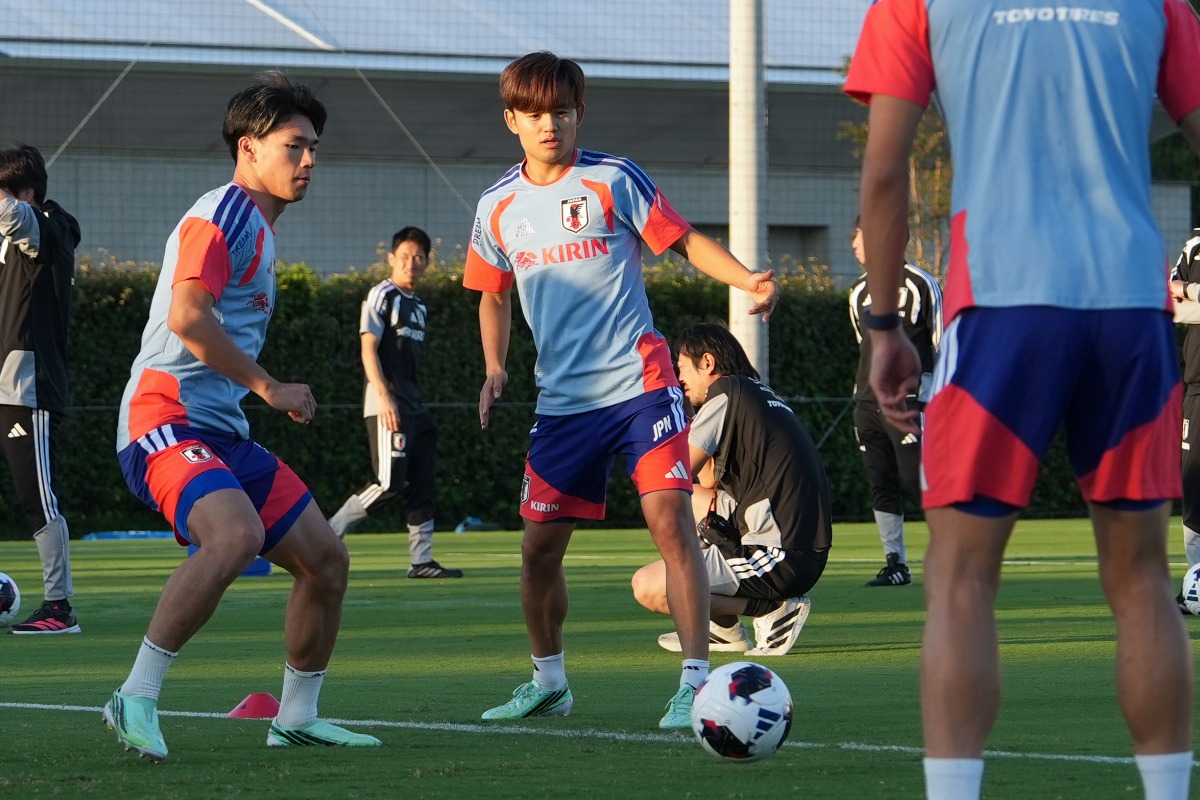 結婚を発表した日本代表の久保建英【写真:山下大貴】