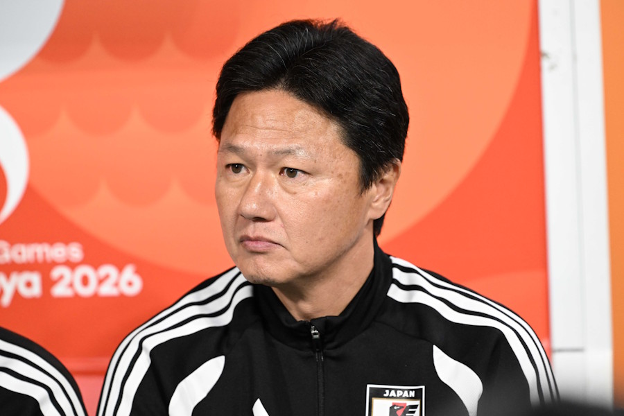 U-21日本を率いる大岩剛監督【写真：徳原隆元】