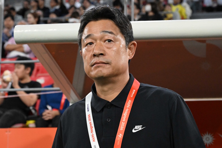 アジア競技大会の決勝で韓国と対戦【写真:徳原隆元】