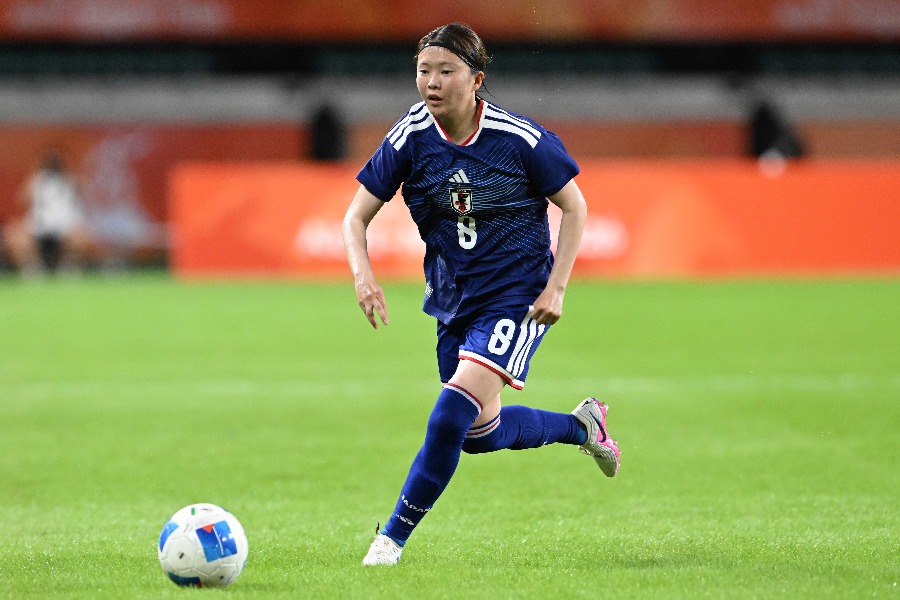 アジア競技大会に出場した浦和レディースの榊原琴乃【写真：徳原隆元】