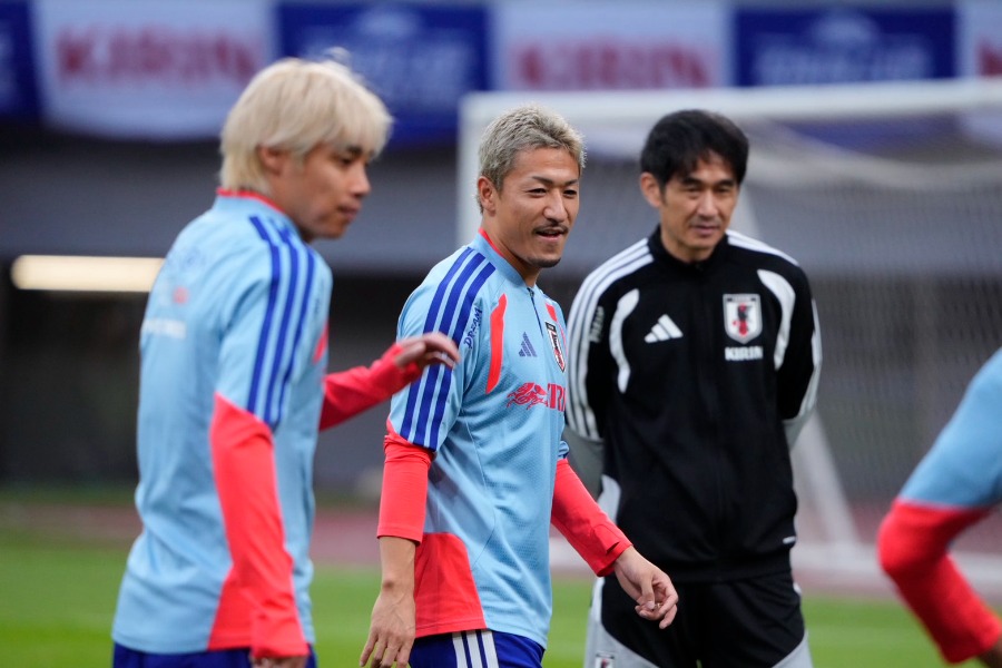 日本代表の前田大然【写真:増田美咲】