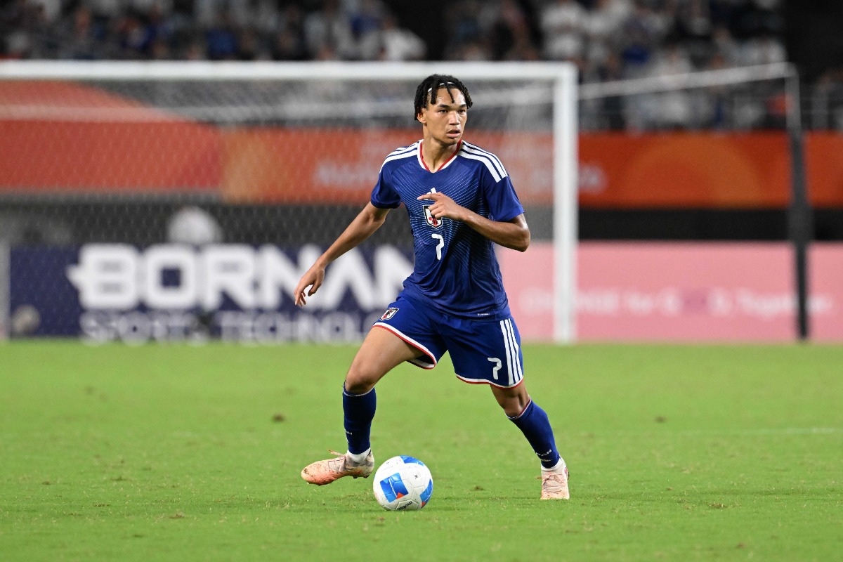 U21日本代表として戦った石渡ネルソン【写真：徳原隆元】