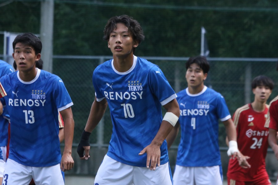 帝京高の渡辺莉太【写真:安藤隆人】