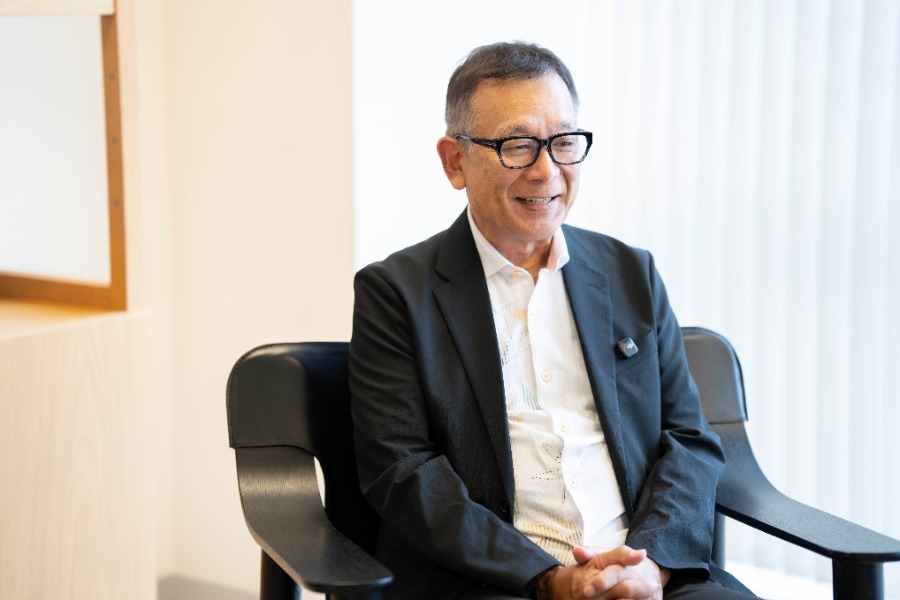 前Jリーグチェアマンの村井満氏【写真:増田美咲】