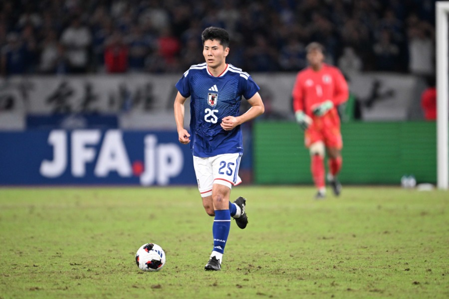日本代表の鈴木淳之介【写真:徳原隆元】