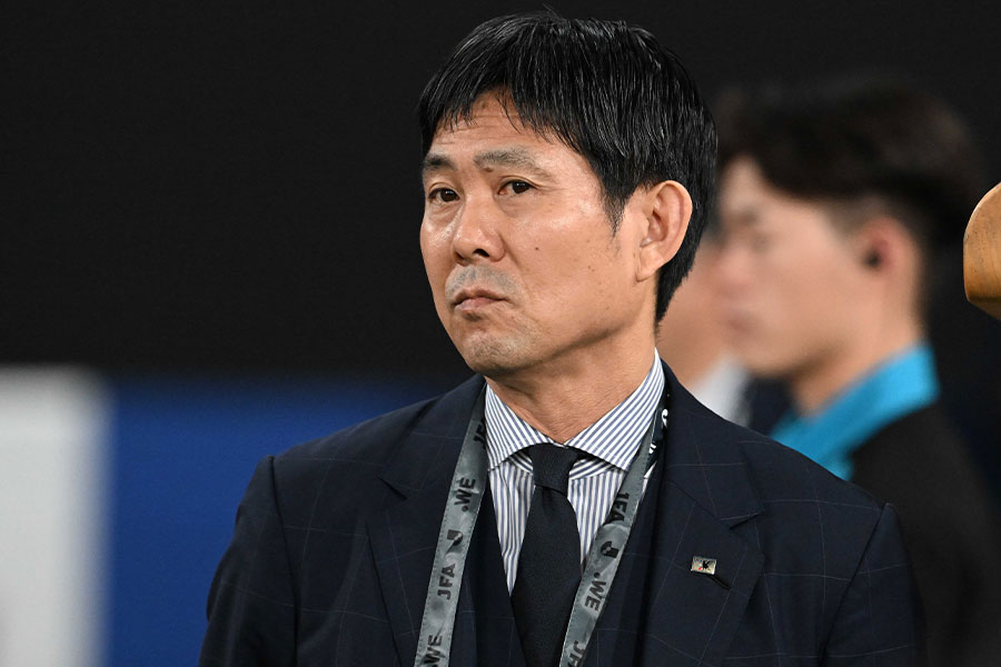 日本代表を率いる森保一監督【写真：徳原隆元】