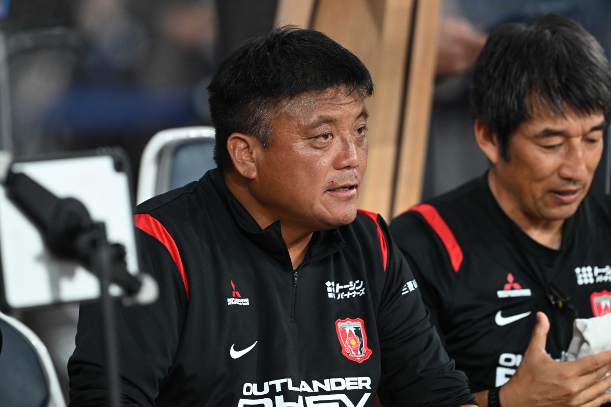 浦和の曺貴裁監督【写真:徳原隆元】