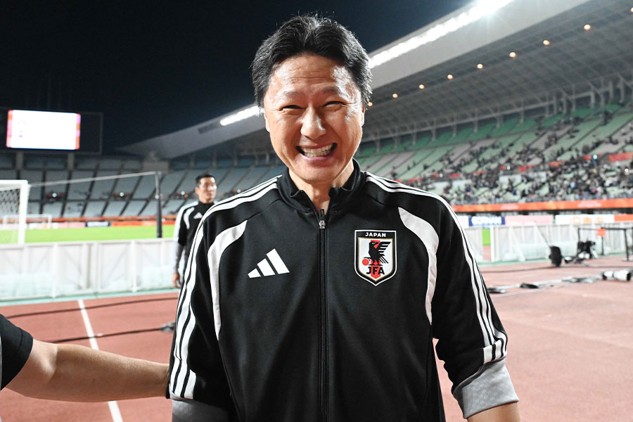 U-21日本代表の大岩剛監督【写真:徳原隆元】