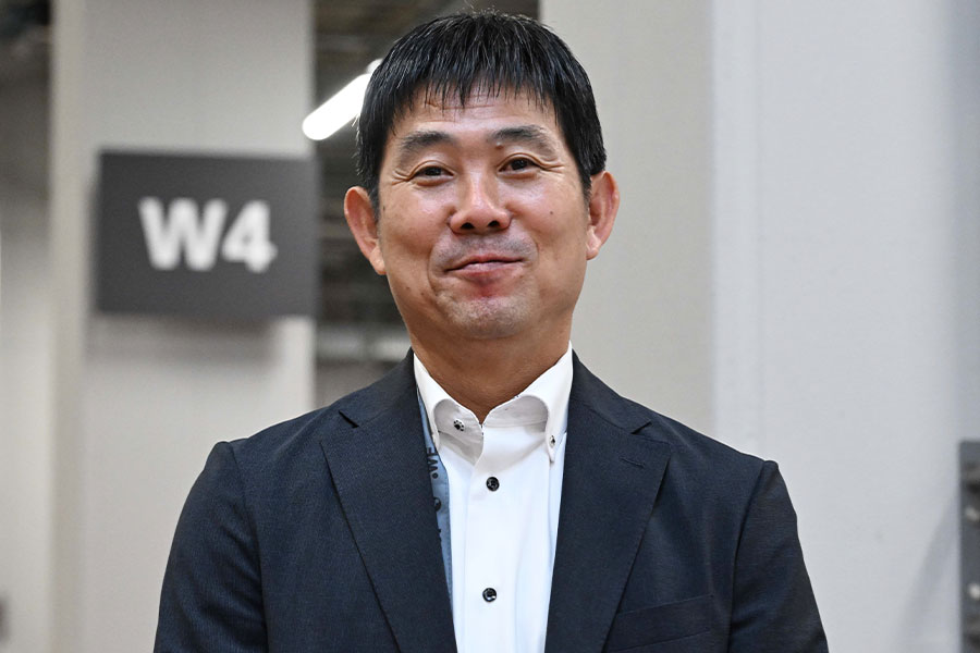 森保一監督が東京Vと広島の一戦を現地視察【写真：徳原隆元】