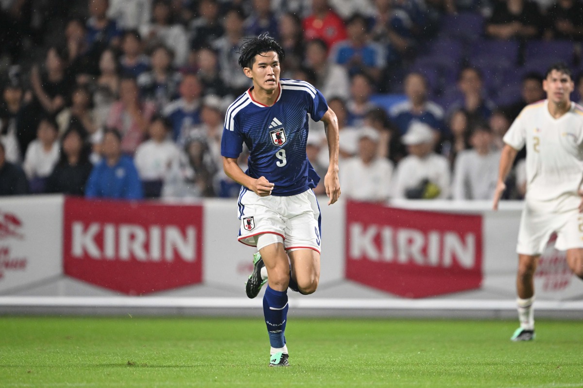 フライブルクの日本代表FW後藤啓介【写真:徳原隆元】