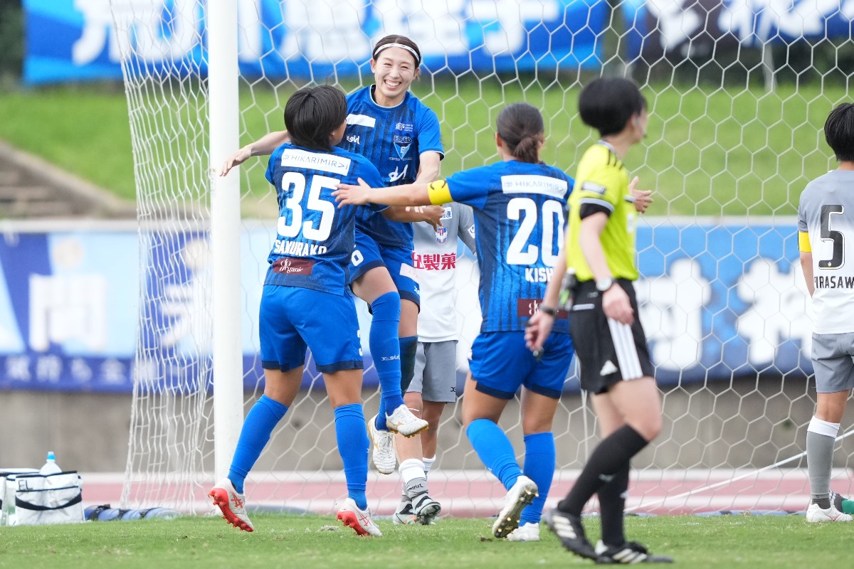 エルフェン埼玉の瀬野有希が土壇場ゴール【写真:(C) WE LEAGUE】