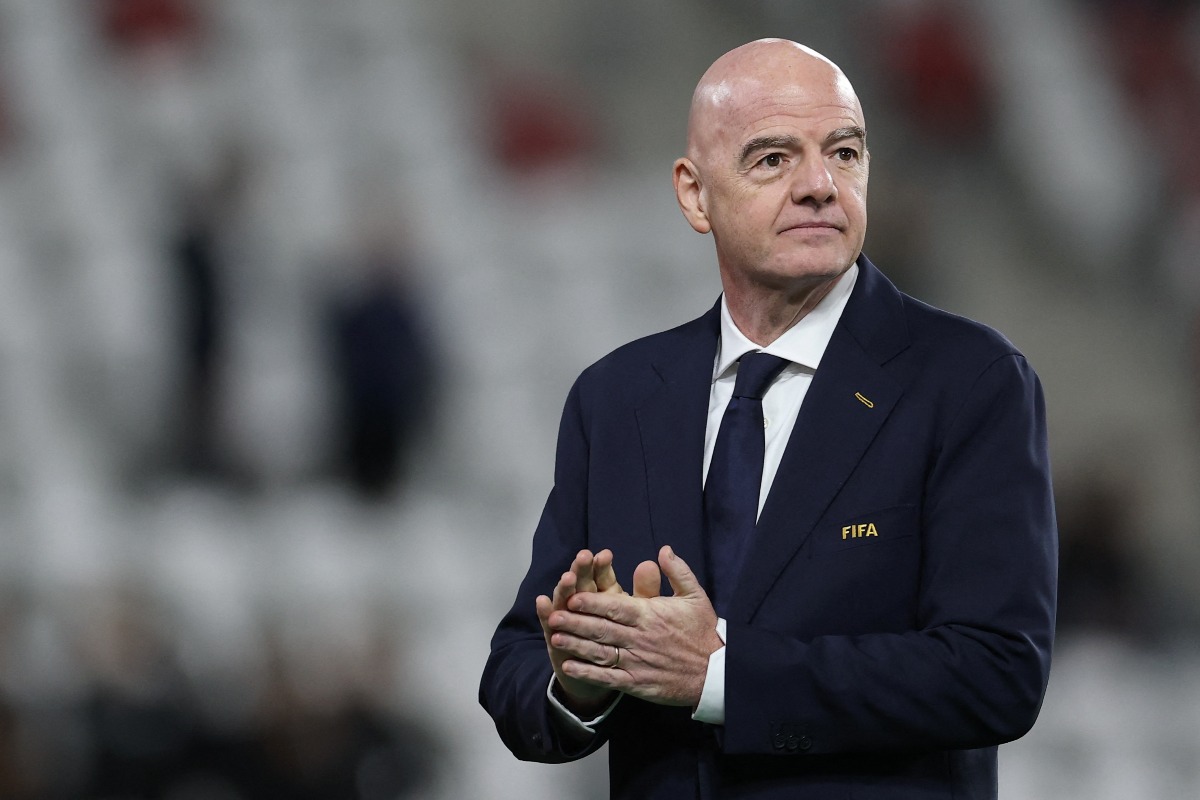 FIFAのジャンニ・インファンティーノ会長【写真:ロイター】